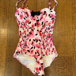 Kate Spade Floral One-piece Swimsuit | Size S
